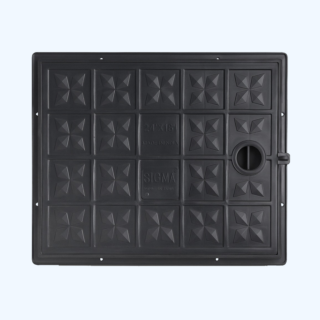 pvc manhole cover 24 x 18 manufacturer